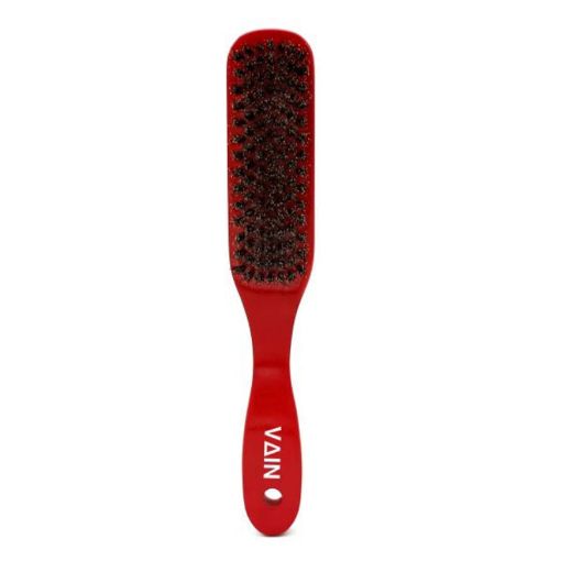 Picture of Vain Wood Skin Fade Brush || Scissors Clipper Cleaning Brush || Red
