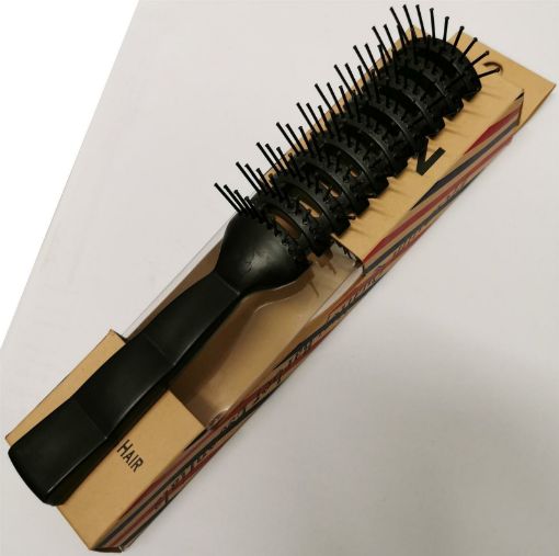 Picture of Vain Unisex Hair Brush with Handle || Detangler Hairbrush || Large || Black