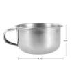 Picture of Vain Stainless Steel Shaving Bowl With Handle