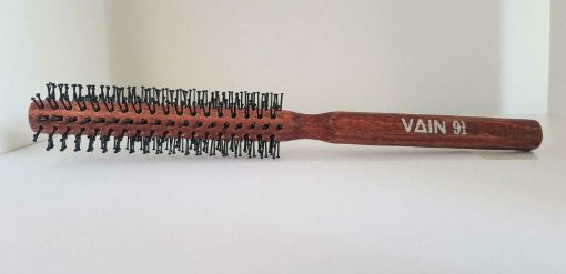 Picture of Vain Small Round Hair Brush Roller || Wooden Handle || 91