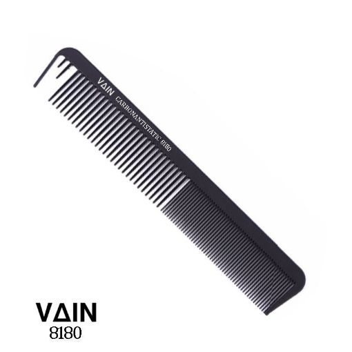 Picture of Vain Carbon Fiber Hair Comb || Black (8180)