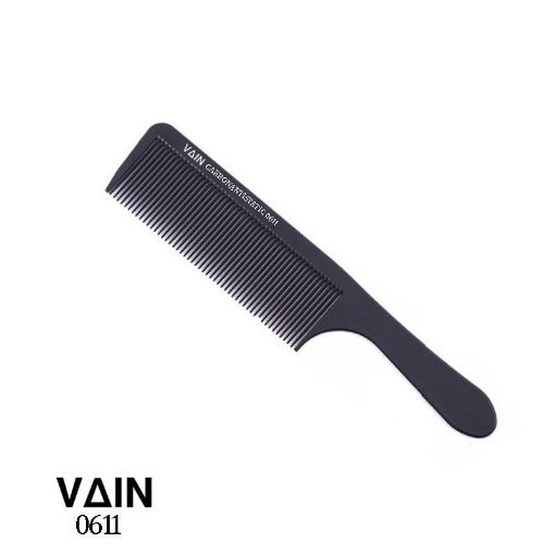 Picture of Vain Black Carbon Flat Top Clipper Comb 21.5 * 4.5 cm (0611)