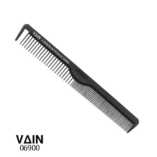 Picture of Vain Carbon Fiber Hair Comb Black 21.3 * 3 cm (6900)
