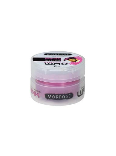 Picture of Morfose Pink Hair Color Wax || Temporary Color Hair Styling Cream Wax (100 ml)