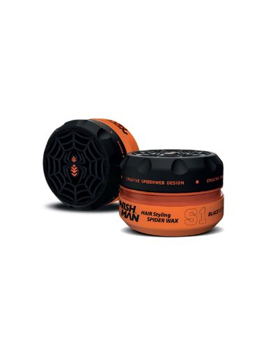 Picture of Nishman Hair Styling Spider Wax S1 BlackWidow (150 ml)