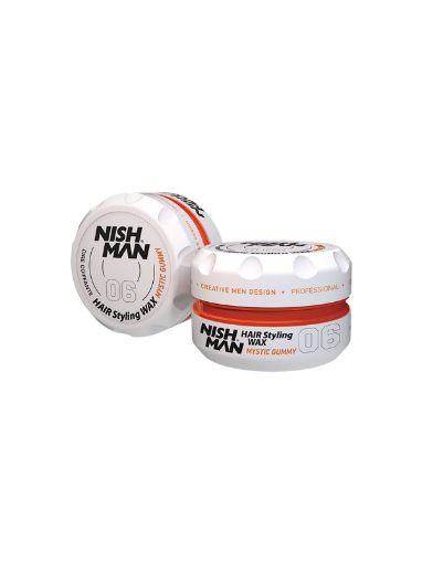 Picture of Nishman Hair Styling Wax B6 Mystic Gummy || 150 ml