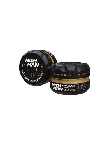 Picture of Nishman Hair Styling Wax B7 Gold One || 150 ml