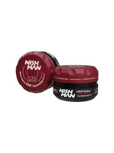 Picture of Nishman Hair Texturizing Mess Up Wax M3 || 100 ml