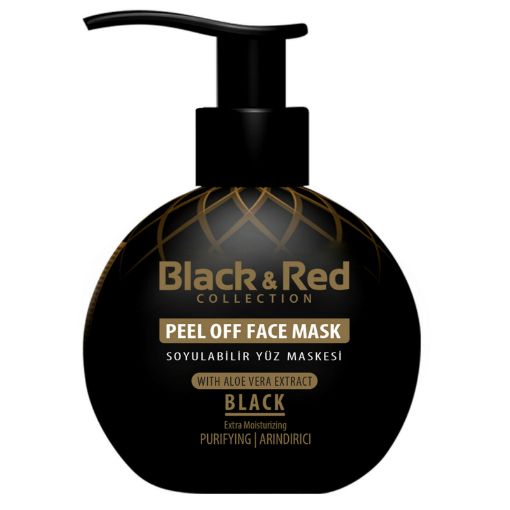 Picture of Black & Red Peel Off Face Mask || 250 ml