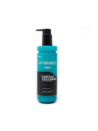 Picture of Vasso Aftershave Cream Cologne || Blue Ice || 370 ml