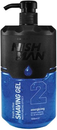 Picture of Nishman Shaving Gel 2 Fresh Active (1000 ml)