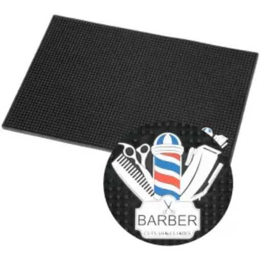 Picture of Barber Mats - Barber Shop Work Station Pads (13inch x12inch x 0.35inch)