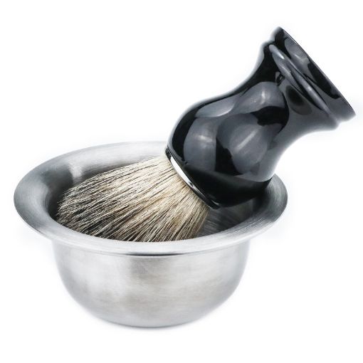 Picture of Barbertrade Luxury Shaving Bowl Stainless Steel