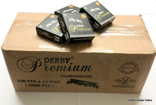 Picture of Derby Premium Single Edge Razor Blades || FULL BOX ||