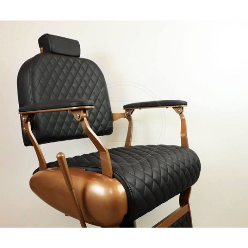 Picture of Barbertrade Leo Copper Ba || Barber Chair
