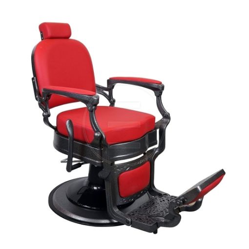 Picture of Barbertrade Royal Ba || Red || Barber Chair