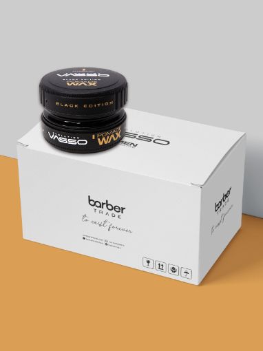 Picture of || BOX = 48 PCS || Vasso POMADE Hair Styling Wax || 150 ml	