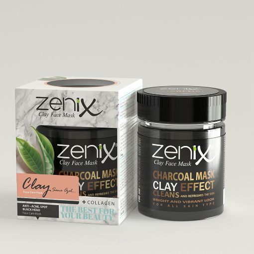 Picture of Zenix Clay Mask || Natural Series || Black || 190 g