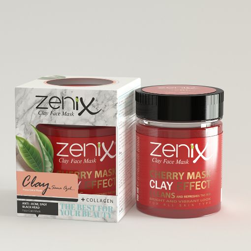 Picture of Zenix Clay Mask || Natural Series || Cherry || 190 g