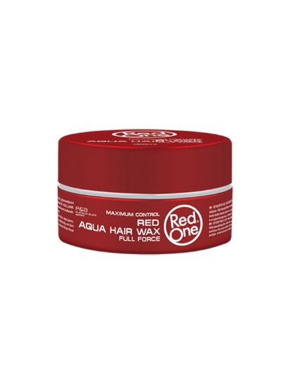 Picture of Red One Aqua Hair Gel Wax || Red || Strawberry Scent || 150 ml