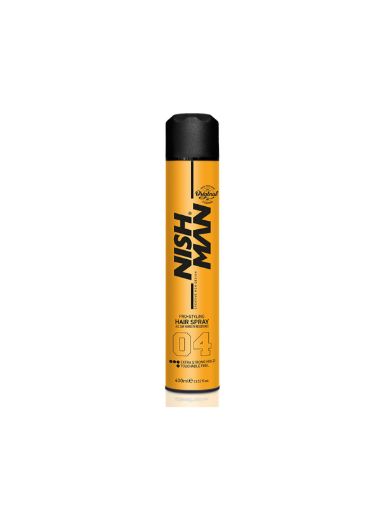 Picture of Nishman Hair Spray 04 || Extra Strong Hair Spray || 400 ml