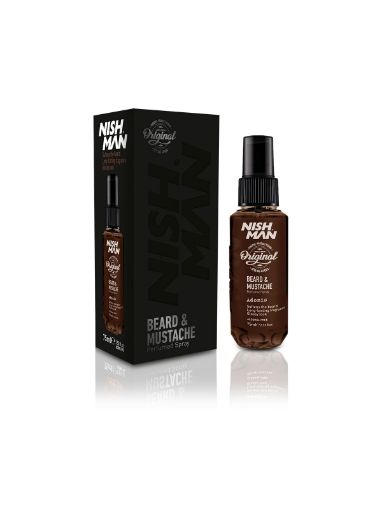 Picture of Nishman Beard & Mustache Parfumed Spray Adonis || 75 ml