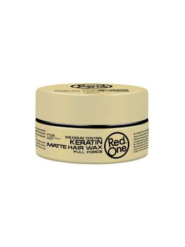 Picture of Red One Matte Hair Wax Maximum Control || Keratin || 150 ml