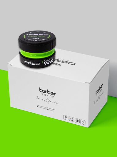 Picture of || BOX = 48 PCS || Vasso MATTE HEAD Hair Styling Wax || 150 ml