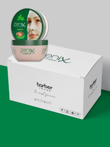 Picture of || BOX = 12 PCS  || Zenix Clay Face Mask || Argan Oil || 350 g