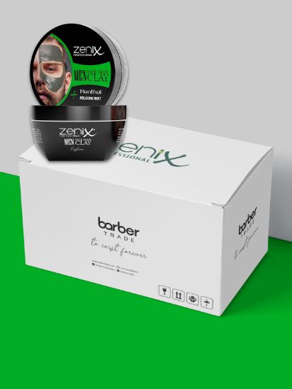 Picture of || BOX = 12 PCS || Zenix Clay Face Mask || Menthol || 350 g