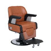 Picture of Barbertrade Barbertrade Emperor Brown || Barber Chair