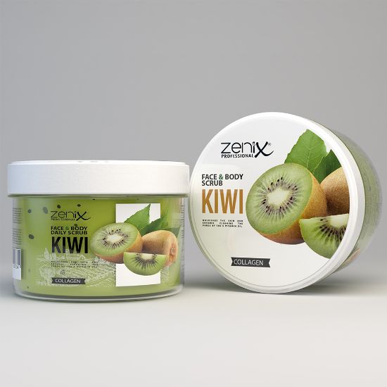 Picture of Zenix Face Scrub || Kiwi || 275 ml	