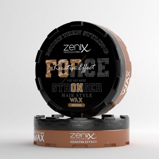 Picture of Zenix Force Hair Style Wax | Keratin | 150 ml