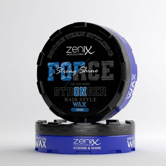 Picture of Zenix Force Hair Style Wax | Strong Shine | 150 ml