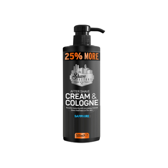 Picture of After shave Cream Cologne - Sapphire - 500 ml - The Shave Factory
