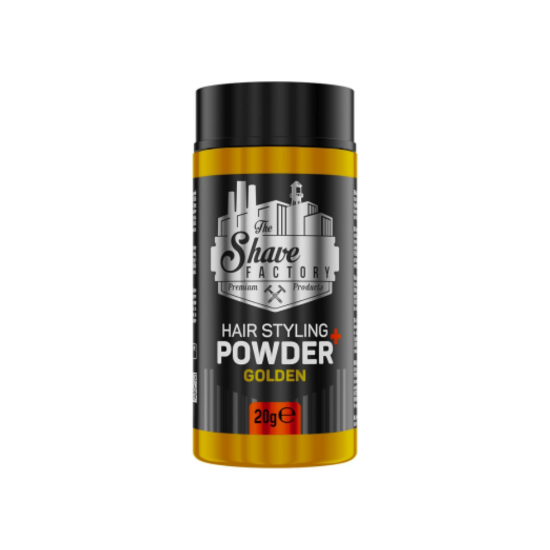 Picture of Hair Styling Powder - Golden - The Shave Factory – Strong Hold, 20g