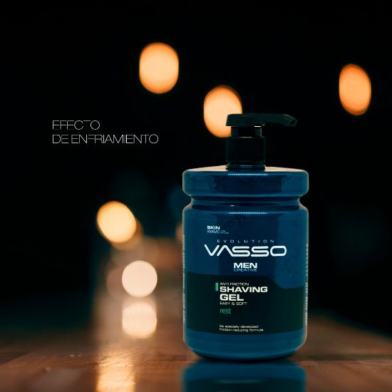 Picture of || BOX = 12 PCS || Vasso Shaving Gel Rest || 1000 ml