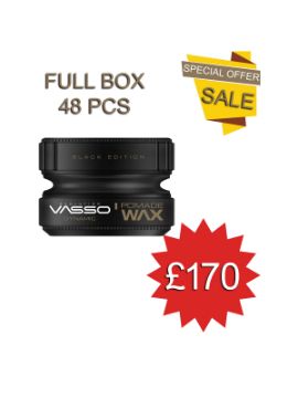 Show details for || BOX = 48 PCS || Vasso POMADE Hair Styling Wax || 150 ml Picture of || BOX = 48 PCS || Vasso POMADE Hair Styling Wax || 150 ml