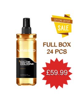 Show details for || BOX = 24 PCS || Vasso TOBACCO Cologne || 370 ml Picture of || BOX = 24 PCS || Vasso TOBACCO Cologne || 370 ml