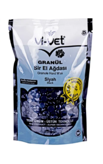Picture of Vivet Hard Wax Beans || Black || 1000 g