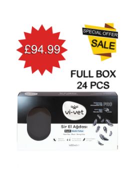 Show details for || BOX = 24 PCS || Vivet Hard Wax Black || 400 ml Picture of || BOX = 24 PCS || Vivet Hard Wax Black || 400 ml