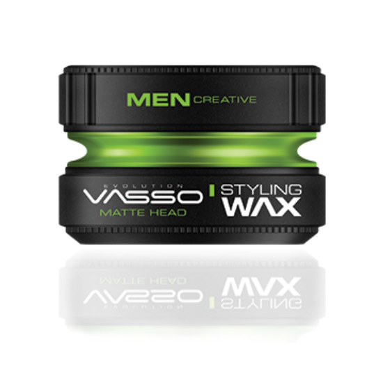 Picture of || BOX = 48 PCS || Vasso MATTE HEAD Hair Styling Wax || 150 ml