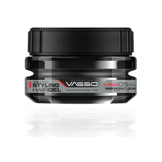 Picture of || BOX = 36 PCS || Vasso THE ROCK Hair Styling Gel || 250 ml