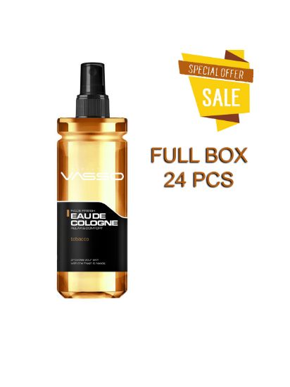 Picture of || BOX = 24 PCS || Vasso TOBACCO Cologne || 370 ml