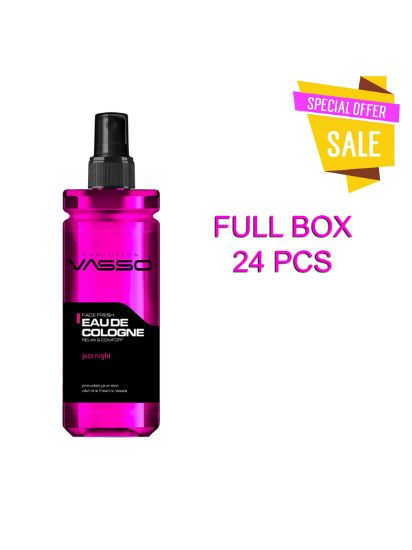 Picture of || BOX = 24 PCS || Vasso JAZZ NIGHT Cologne || 370 ml