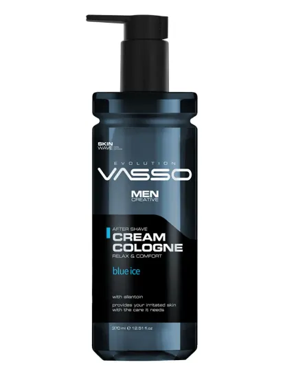 Picture of Vasso Aftershave Cream Cologne || Blue Ice || 370 ml